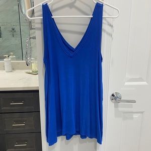 AE blue tank